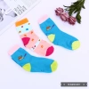 Factory direct sales: 0-8 years old infants and children's multi-color mid-calf cotton socks for both boys and girls, comfortable and breathable Item Picture
